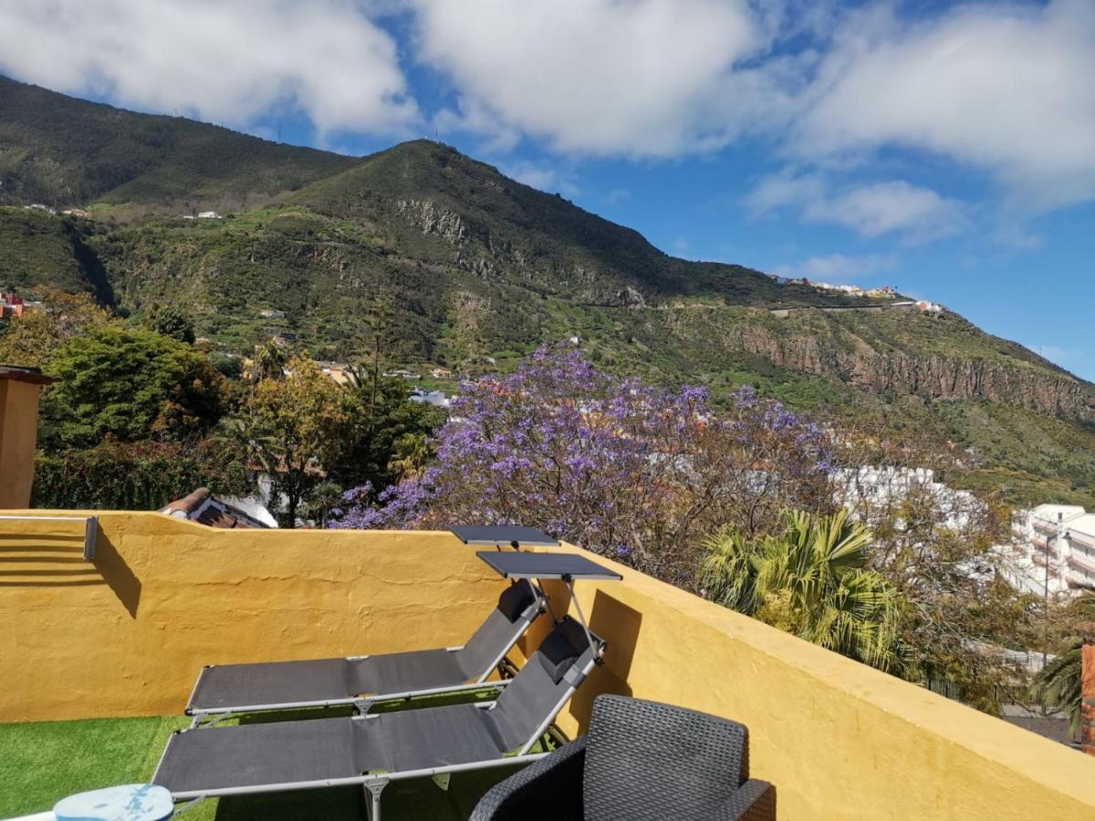 Canarian House With Views And Pool Los Realejos Exterior foto