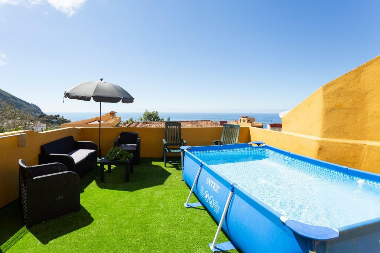 Canarian House With Views And Pool Los Realejos Exterior foto